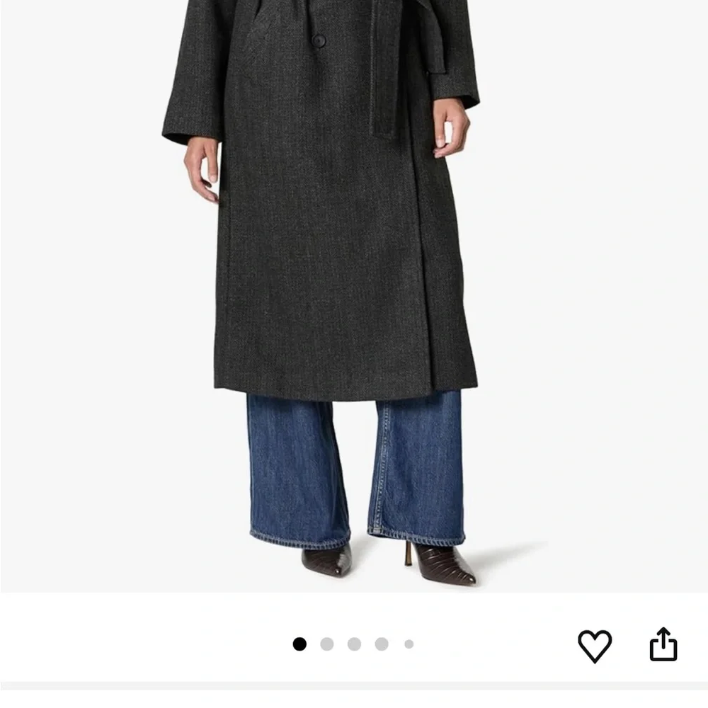 The Drop womens Jessy Elongated Overcoat size Large - Picture 13 of 15